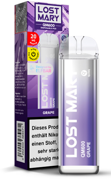 Lost Mary QM600 - 2% Nikotin / 10 Stück