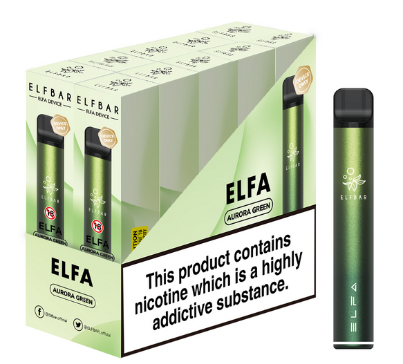 ELFA Basisgerät - Mehrweg Pod System / 10 Stück