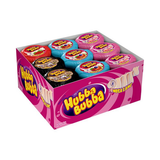Hubba Bubba - Bubble Tape Sortimentskarton 4-fach sortiert