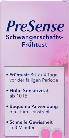 PreSense Schwangerschaftstest Frühtest – 1 Stück