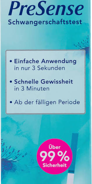 PreSense Schwangerschaftstest Frühtest – 1 Stück
