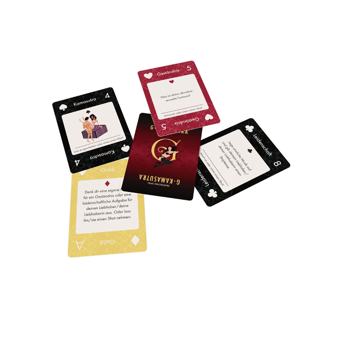 Joke Items - Spielkarten „G-Kamasutra aus Gold“