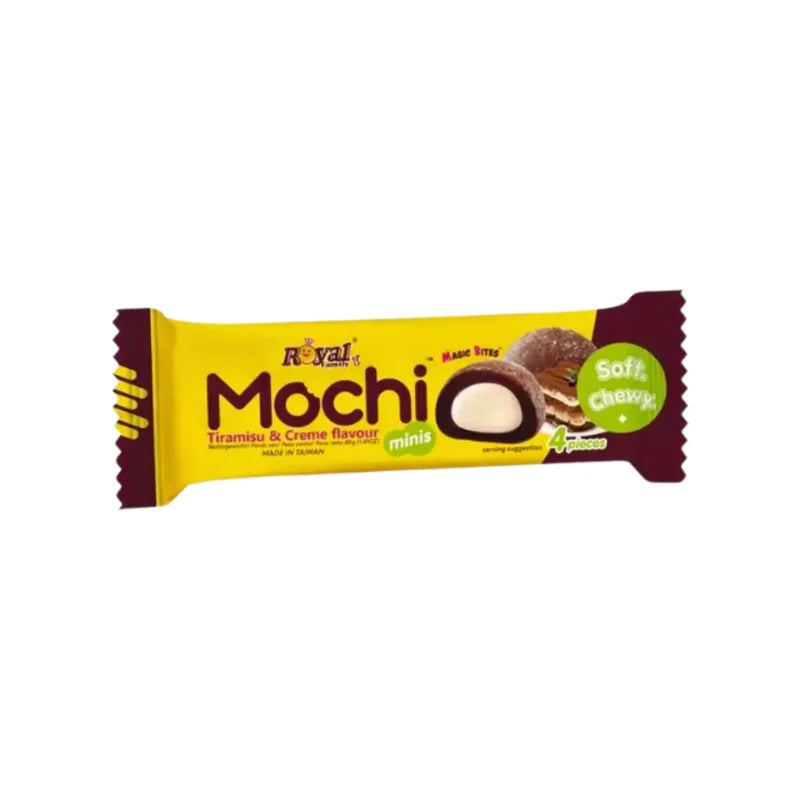 Mochi Mini – Verschiedene Sorten (Tiramisu, Strawberry Cheesecake, Vanilla Creme, Matcha Latte & Maple Pancake) 40 g