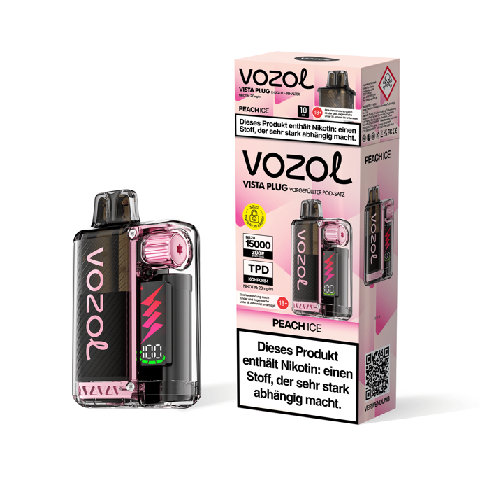 5x Vozol Vista Plug Pod - 20mg Nikotin