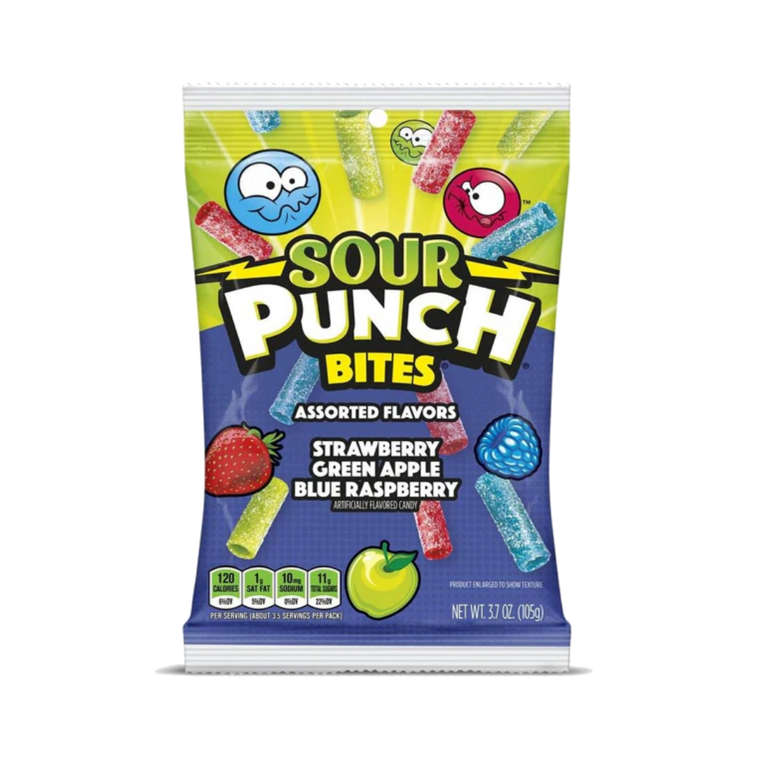 Sour Punch - Assorted Bites 105 g