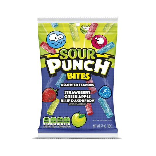 Sour Punch - Assorted Bites 105 g