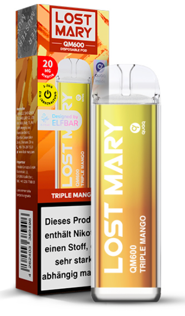 Lost Mary QM600 - 2% Nikotin / 10 Stück