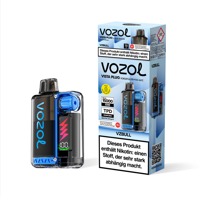 5x Vozol Vista Plug Starterkit - 20mg Nikotin