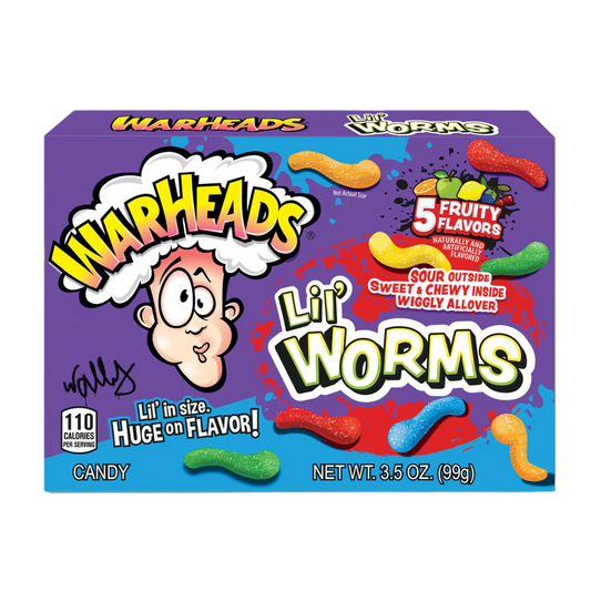 Warheads Lil' Sour Worms 99g