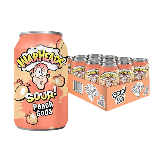 Warheads - Sour! Peach Soda 330 ml