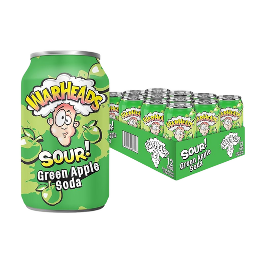 Warheads - Sour! Apple Soda 330 ml