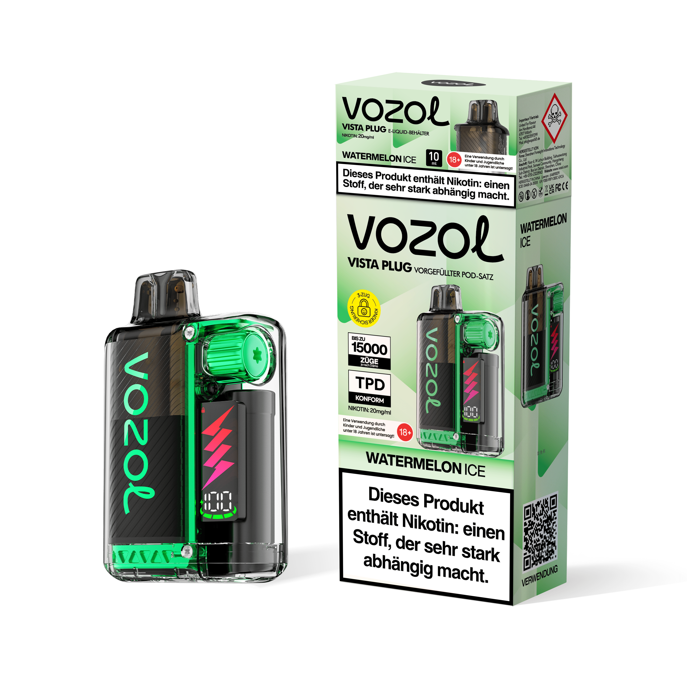 5x Vozol Vista Plug Starterkit - 20mg Nikotin