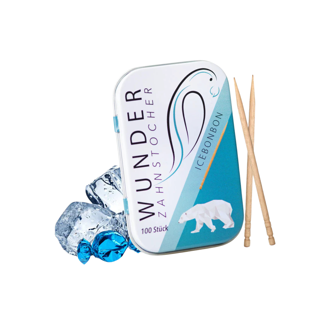 Wunder Zahnstocher - Metalldose